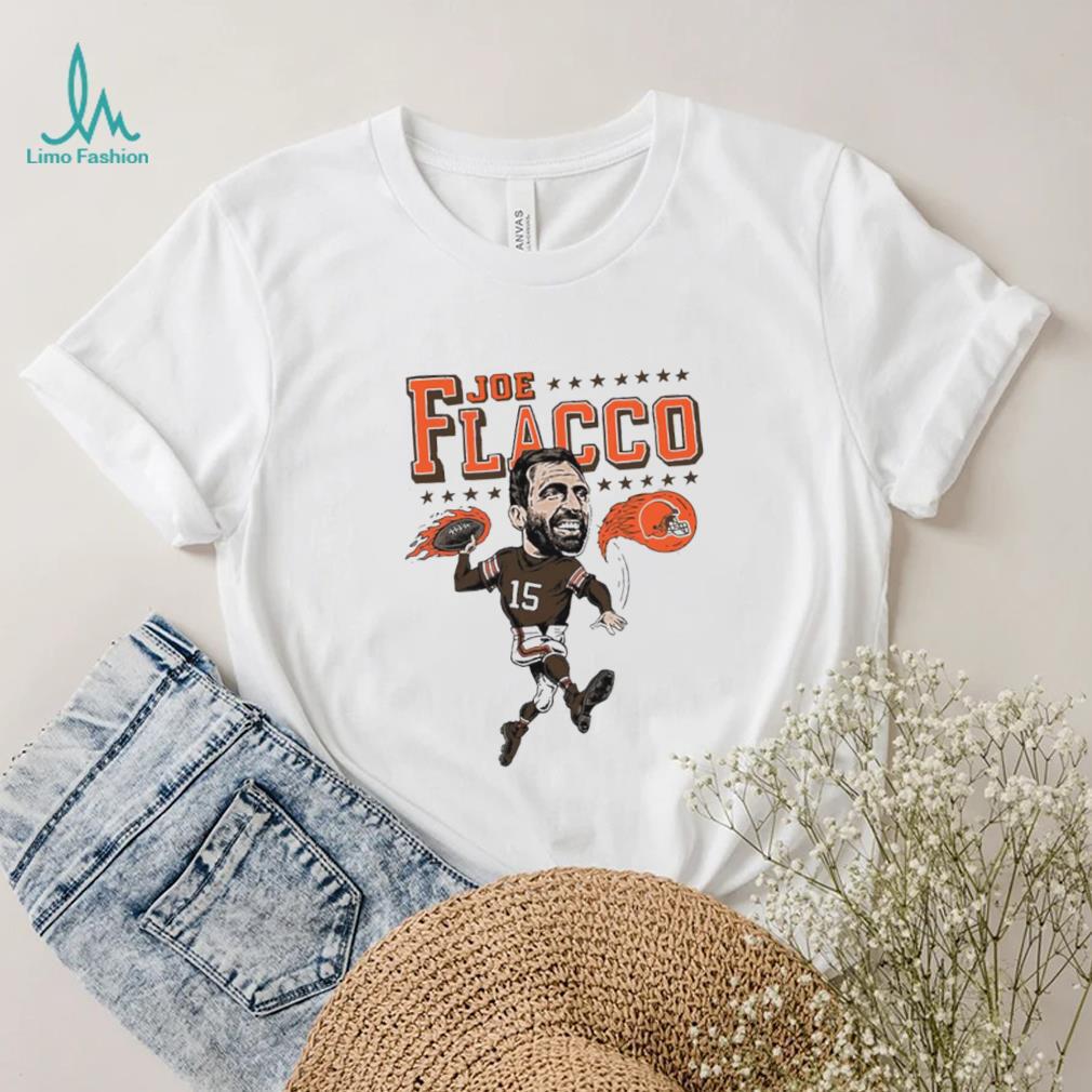 Joe Flacco Browns Homage Caricature Player Shirt Joe Flacco Browns Homage Caricature Player Shirt