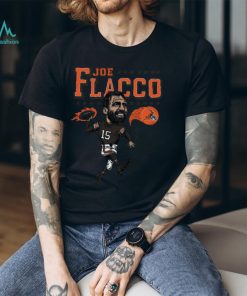 Joe Flacco Cleveland Browns Homage Caricature Player Tri Blend T Shirt Gray