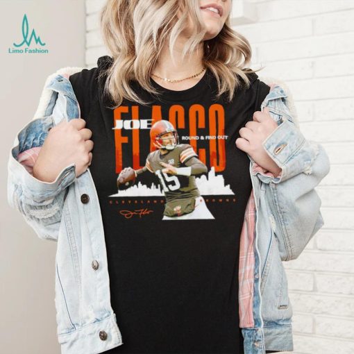 Joe Flacco Cleveland Browns round and find out shirt