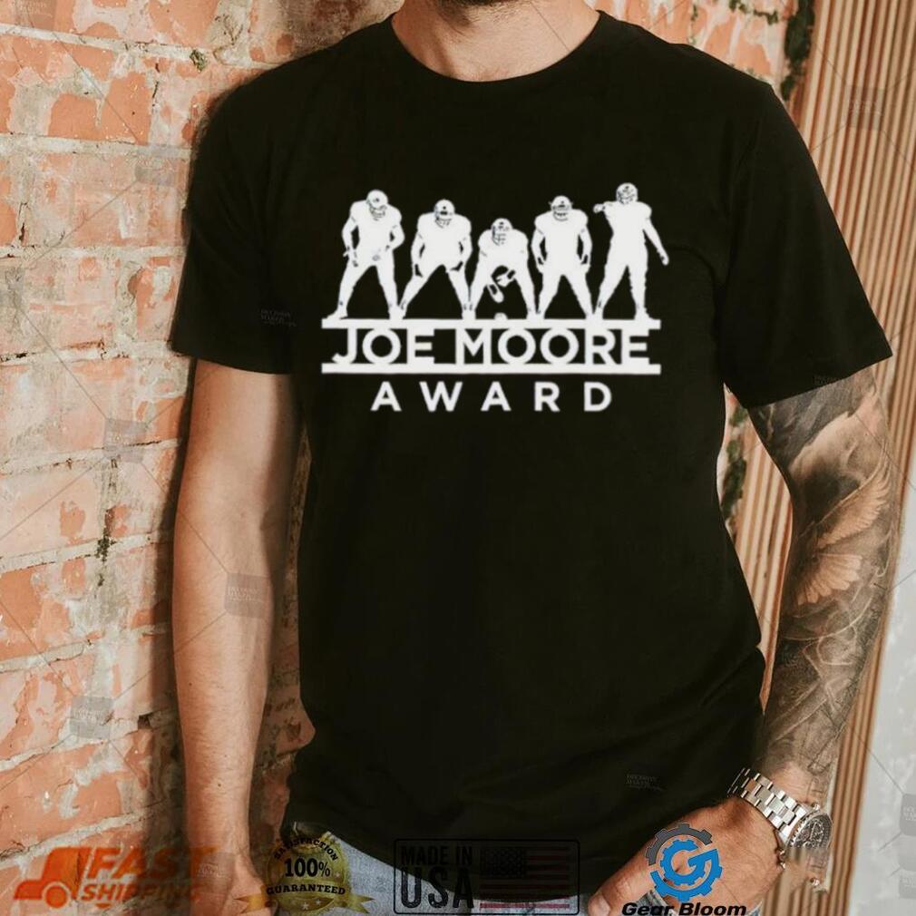 Joe Moore Award Logo shirt Joe Moore Award Logo shirt