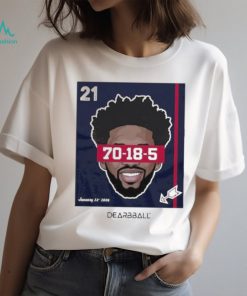 Joel Embiid Dearbball Record Night 70 Pts Shirt, hoodie, sweater, long sleeve and tank top Joel Embiid Dearbball Record Night 70 Pts Shirt