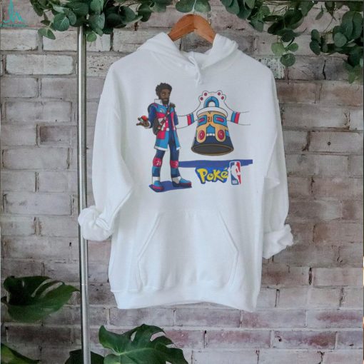 Joel Embiid Philadelphia 76ers dohtakun Poke x Basketball 2024 Shirt