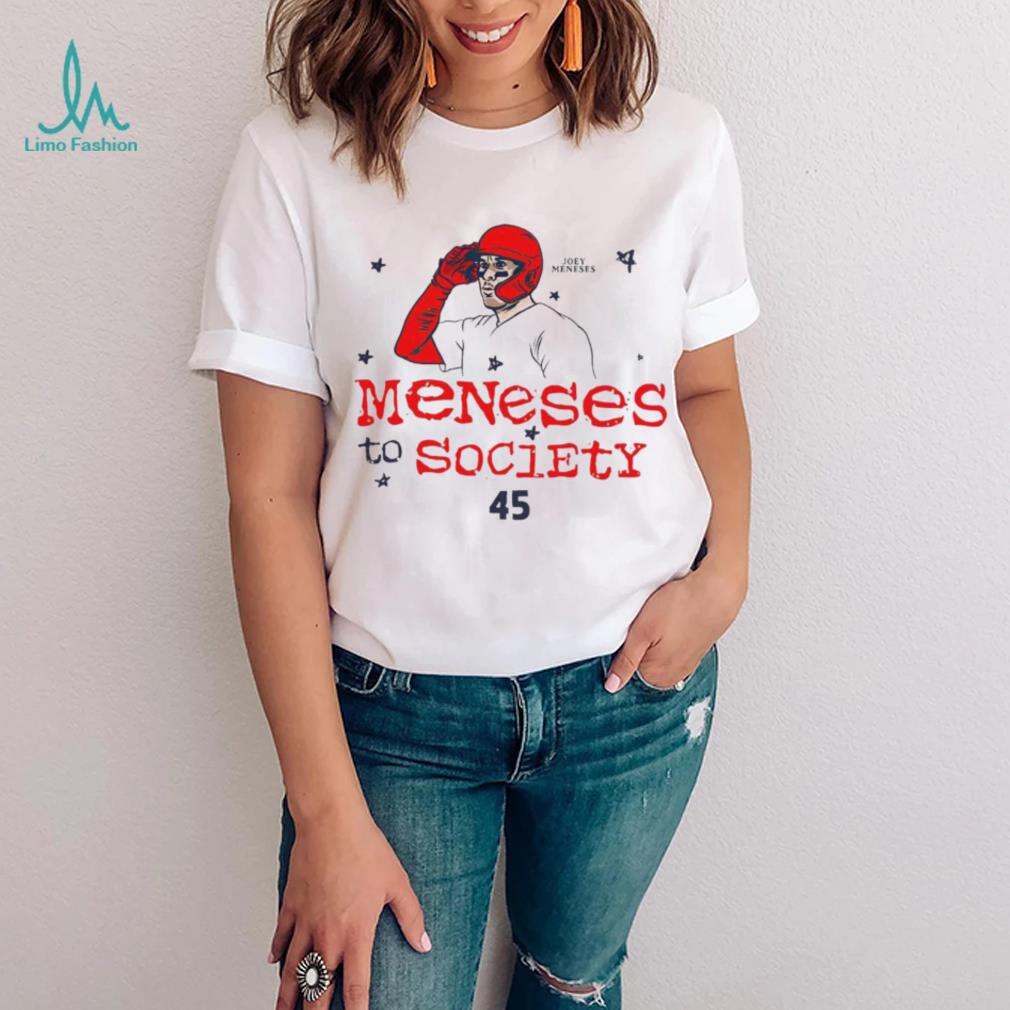 Joey Meneses Society Washington Baseball shirt Joey Meneses Society Washington Baseball shirt