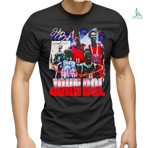 John Bol Ole Miss Rebels graphic poster shirt