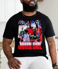 John Bol Ole Miss Rebels graphic poster shirt