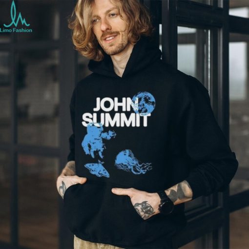 John Summit Graphic T Shirt 2024 Tour Crewneck Short Sleeve Streetwear Tee Women Men Hip Hop Clothes shirt