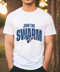 Join the swarm Houston Texans logo shirt