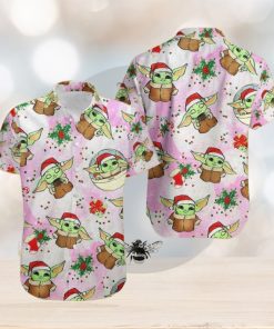 Jolly Jedi Baby Yoda Xmas Classic Hawaiian Shirts Spreading Holiday Cheer