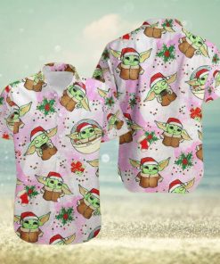 Jolly Jedi Baby Yoda Xmas Classic Hawaiian Shirts Spreading Holiday Cheer