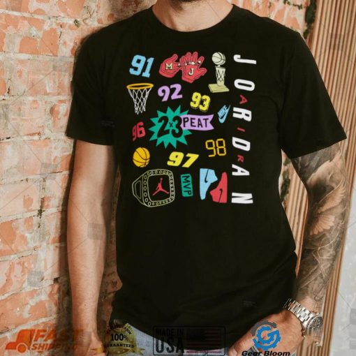 Jordan Boys’ 2×3 Peat Graphic T Shirt