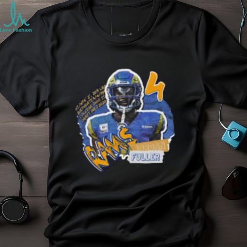 Jordan Fuller Superstar American football safety for the Los Angeles Rams T Shirt