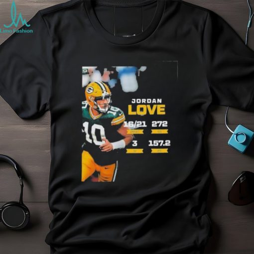 Jordan Love Green Bay Packers Poster Shirt