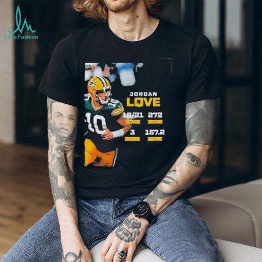 Jordan Love Green Bay Packers Poster Shirt