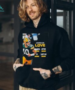 Jordan Love Green Bay Packers Poster Shirt