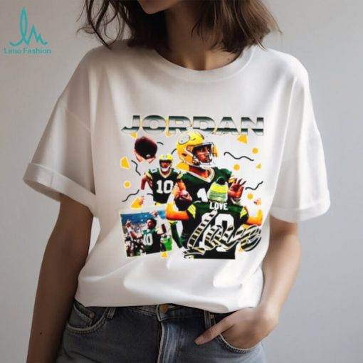 Jordan Love Green Bay Packers football shirt
