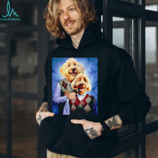 Jordan Taylor JT Pup Portrait Fonzie Chachi dogs shirt