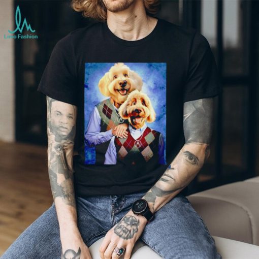 Jordan Taylor JT Pup Portrait Fonzie Chachi dogs shirt