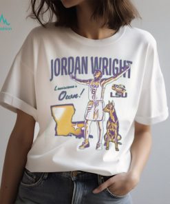 Jordan Wright LSU Tigers lousiana’s Own Graphic Shirt