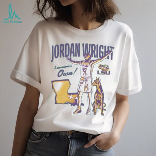 Jordan Wright LSU Tigers lousiana’s Own Graphic Shirt