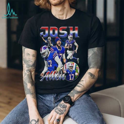Josh Allen Buffalo Bills Nfl Football Signature T Shirt