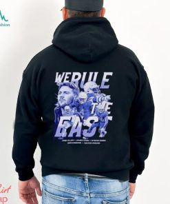 Josh Allen Buffalo we rule the East shirt