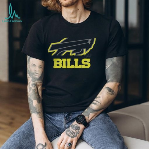 Josh Allen Wearing Bills Volt Shirt Buffalo Bills