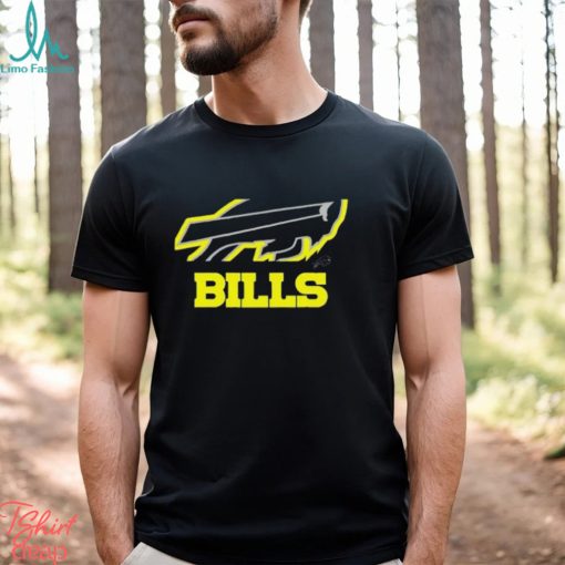 Josh Allen Wearing Buffalo Bills Volt shirt