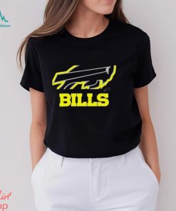 Josh Allen Wearing Buffalo Bills Volt shirt