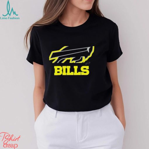 Josh Allen Wearing Buffalo Bills Volt shirt