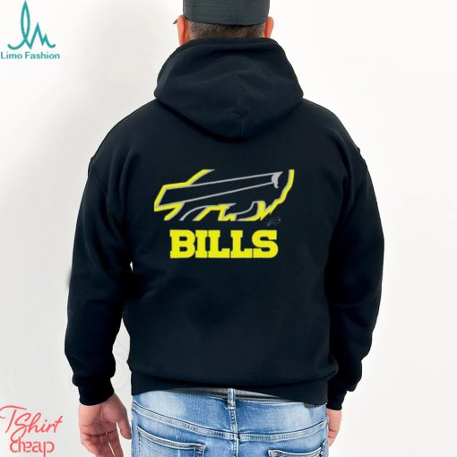 Josh Allen Wearing Buffalo Bills Volt shirt
