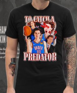 Josh Giddey to catch a Predator shirt