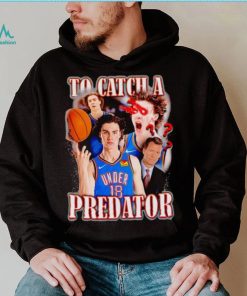 Josh Giddey to catch a Predator shirt