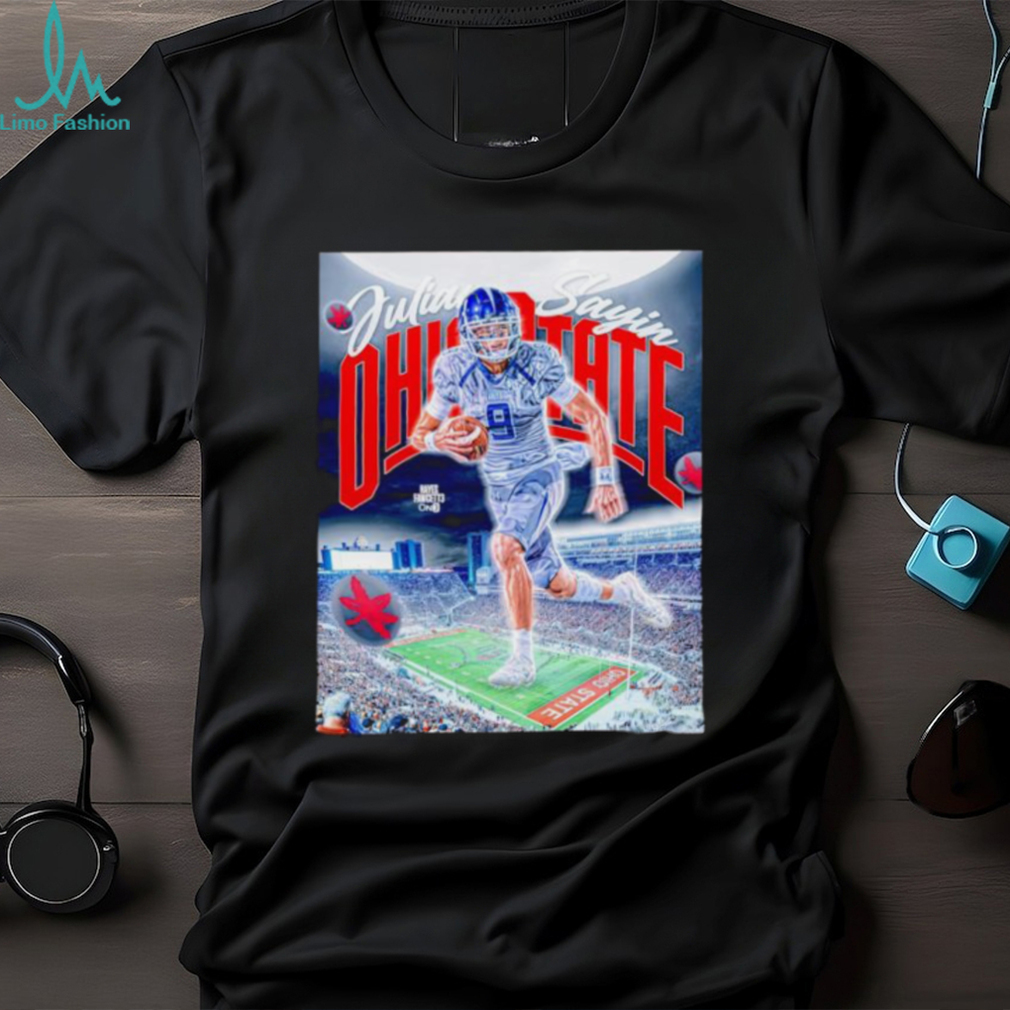 Julian Sayin Committed Ohio State poster shirt Julian Sayin Committed Ohio State poster shirt