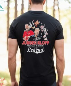 Jurgen Klopp Tha Man The Myth The Legend Signature Shirt
