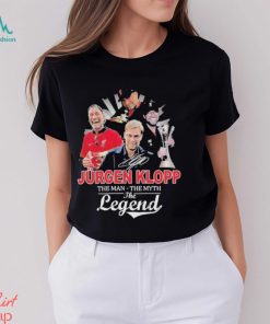 Jurgen Klopp Tha Man The Myth The Legend Signature Shirt