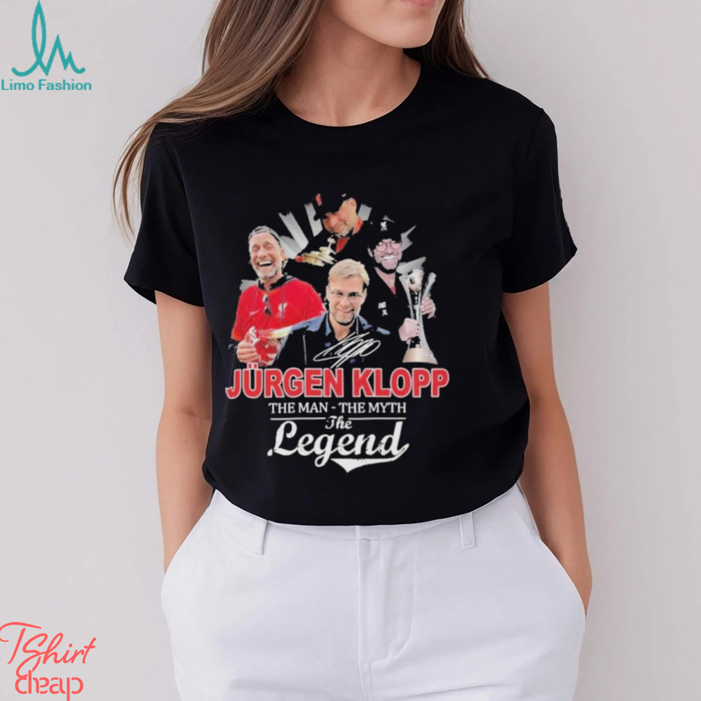 Jurgen Klopp Tha Man The Myth The Legend Signature Shirt Jurgen Klopp Tha Man The Myth The Legend Signature Shirt