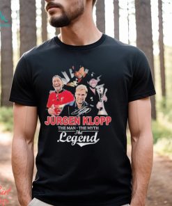 Jurgen Klopp Tha Man The Myth The Legend Signature Shirt