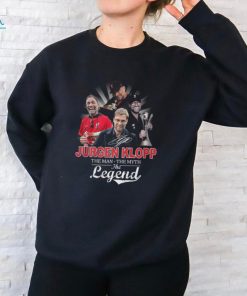 Jurgen Klopp The Man The Myth The Legend signatures t shirt