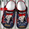 Just A Girl Who Loves Snoopy Crocs Gift