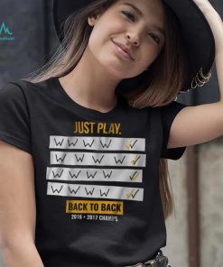 Just Play, Back to Back Shirt