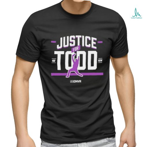 Justice For Todd Helton Hof Now Shirt