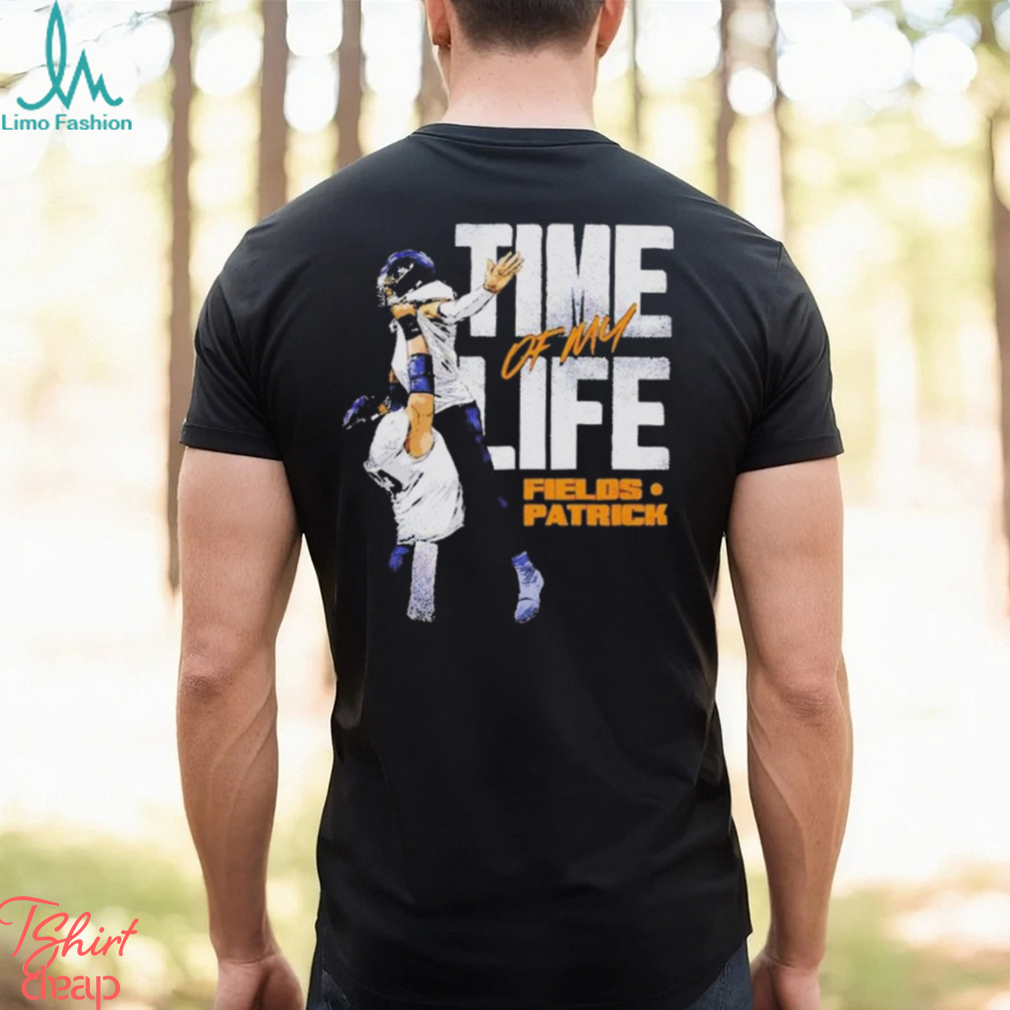 Justin Fields & Lucas Patrick Chicago Time Of My Life T Shirts Justin Fields & Lucas Patrick Chicago Time Of My Life T Shirts