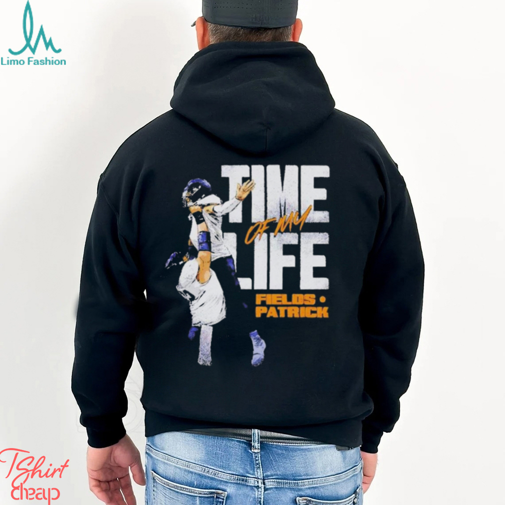 Justin Fields & Lucas Patrick Chicago Time Of My Life T Shirts Justin Fields & Lucas Patrick Chicago Time Of My Life T Shirts