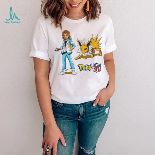 Justin Herbert Los Angeles Chargers Jolteon shirt
