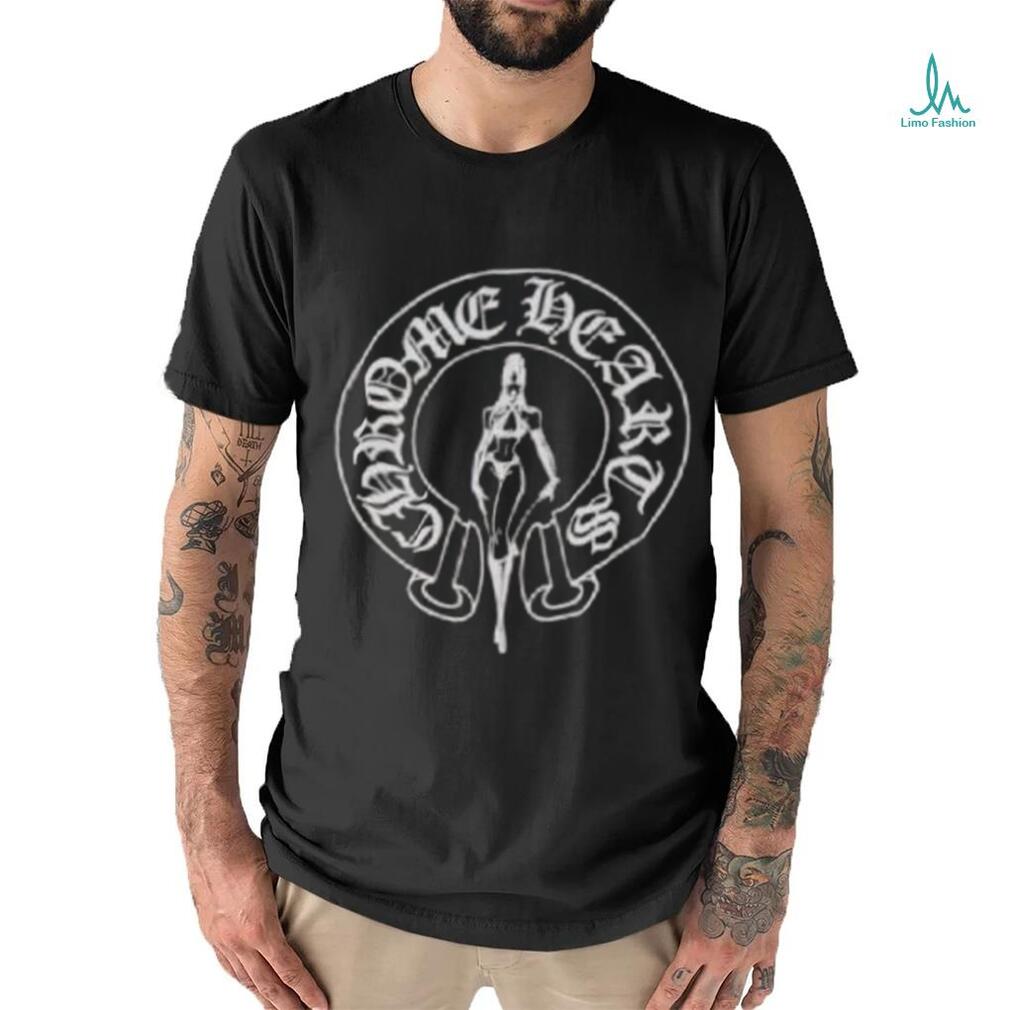 Justin Reed Merch Store Chrome Hearts Deadly Doll Horseshoe shirt Justin Reed Merch Store Chrome Hearts Deadly Doll Horseshoe shirt