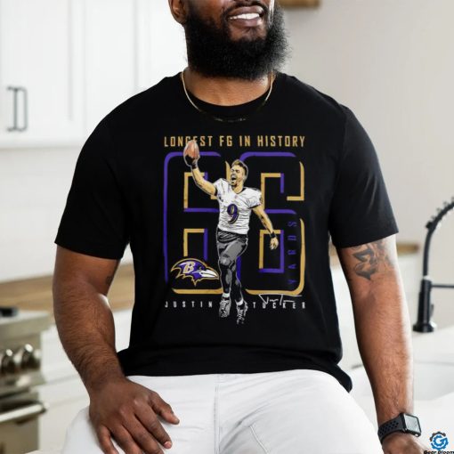 Justin Tucker Baltimore Ravens Longest Field Goal In History Shirt