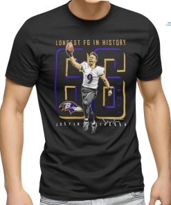 Justin Tucker Baltimore Ravens Longest Field Goal In History Shirt