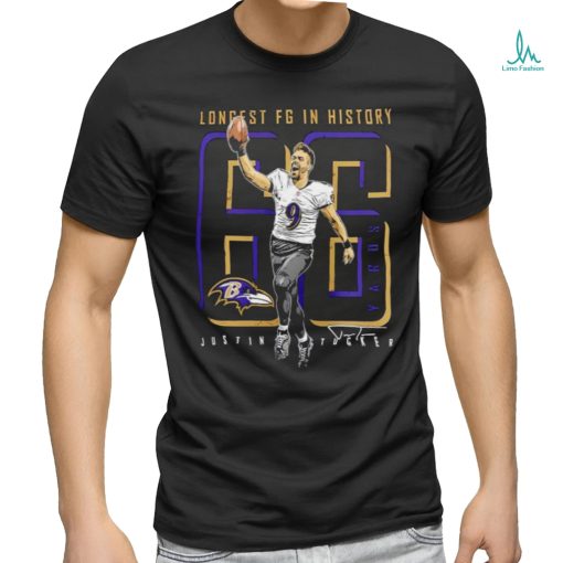 Justin Tucker Baltimore Ravens Longest Field Goal In History Shirt