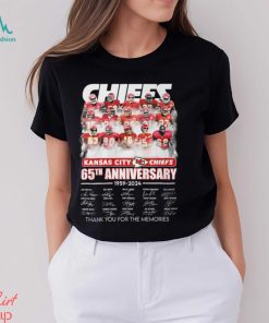 KC Chiefs 65th Anniversary 1959 2024 Shirt