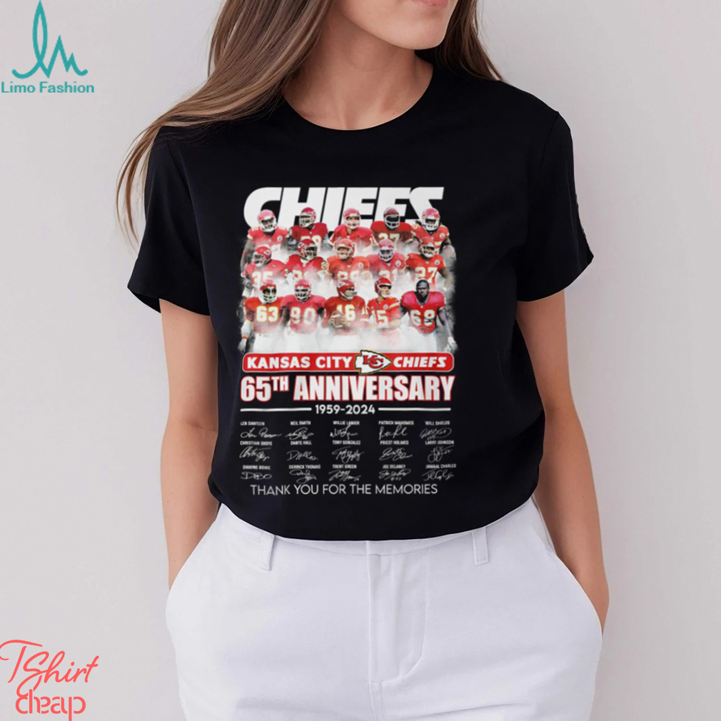 KC Chiefs 65th Anniversary 1959 2024 Shirt KC Chiefs 65th Anniversary 1959 2024 Shirt